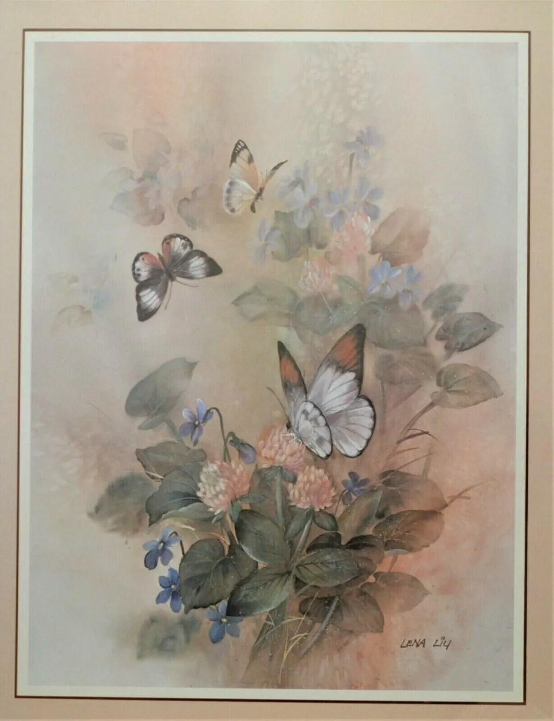 A work by the artist; the signature.