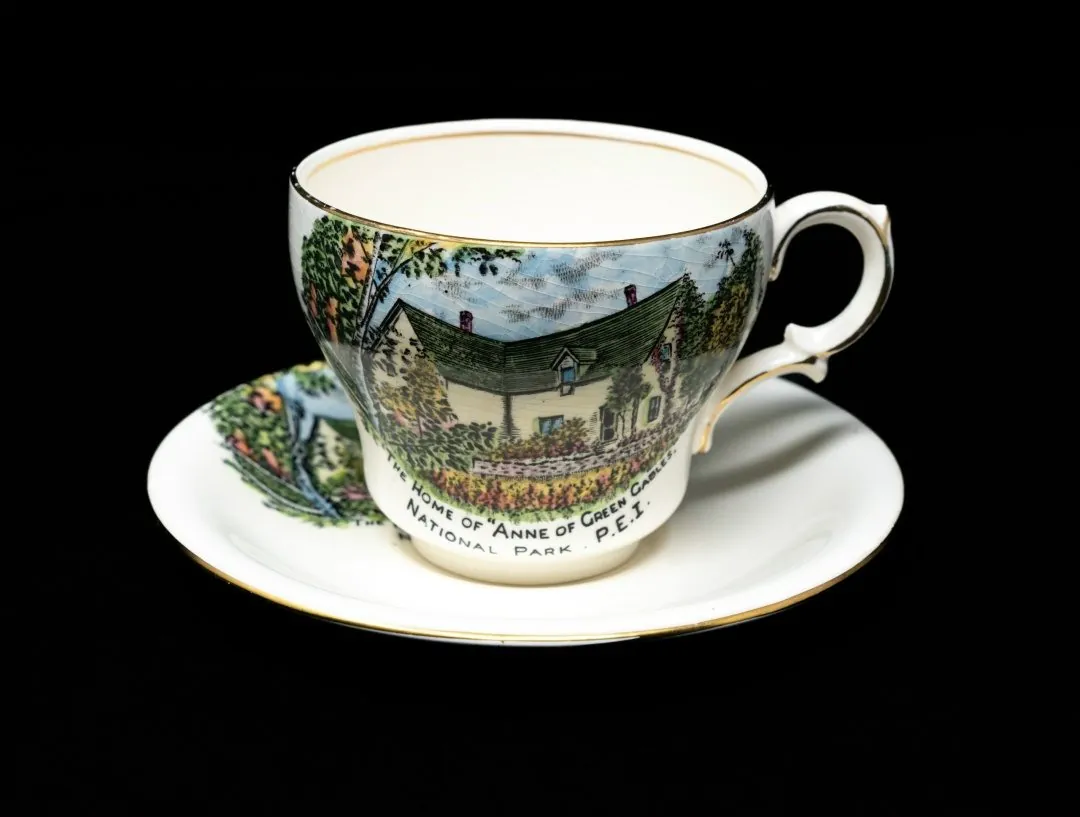 A cup by the Royal Winton manufactory.