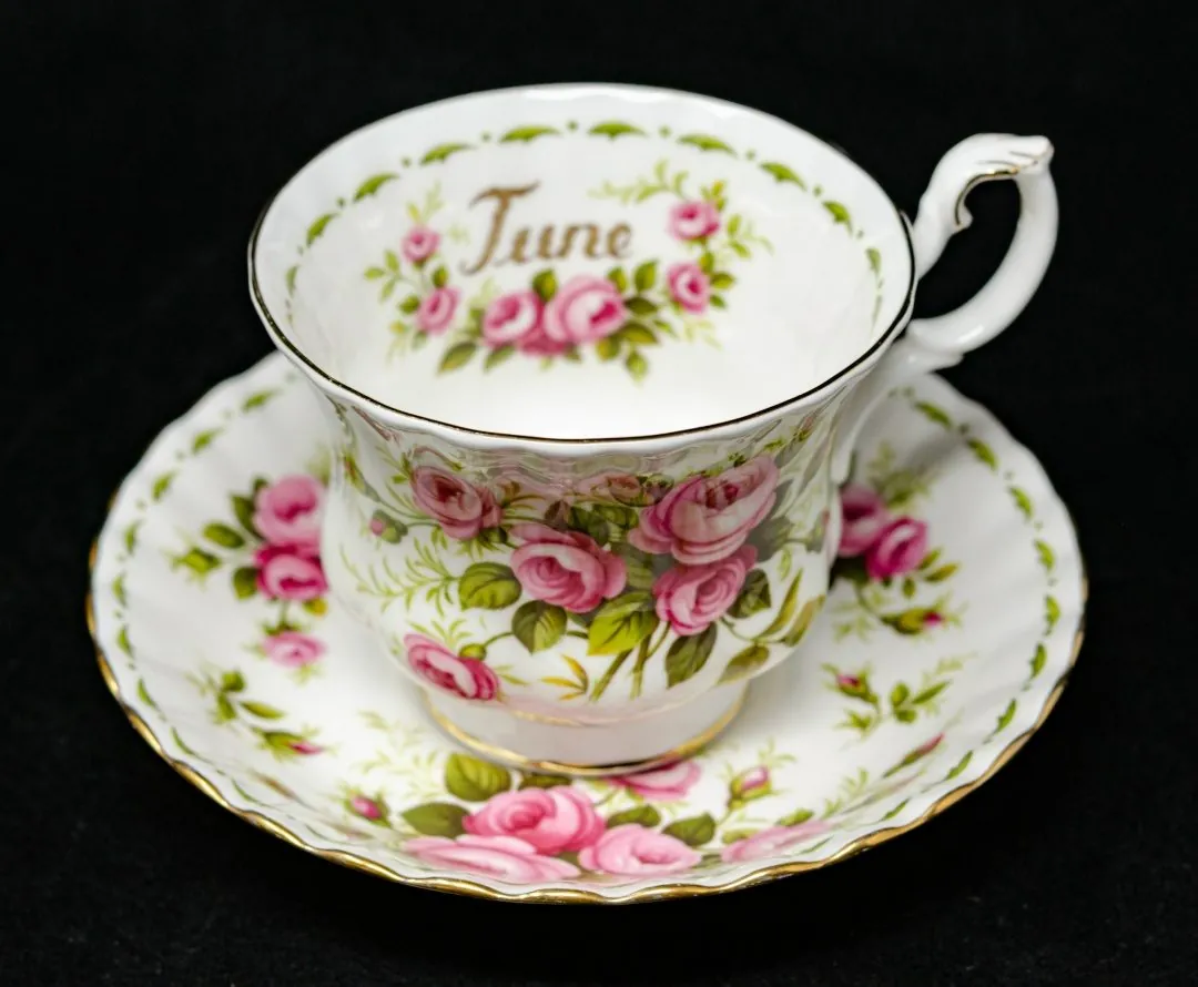June, all in roses.